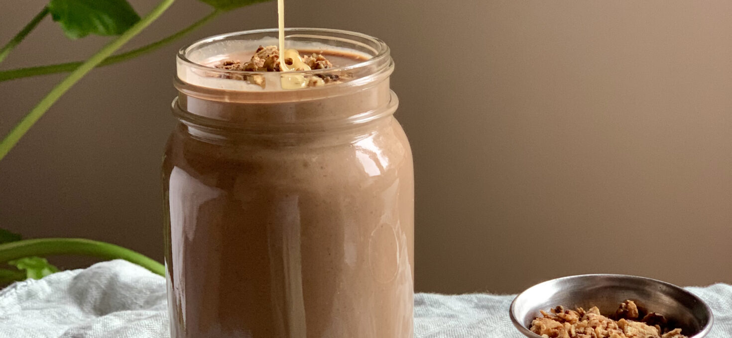 Dutch Chocolate Banana Fudge Smoothie